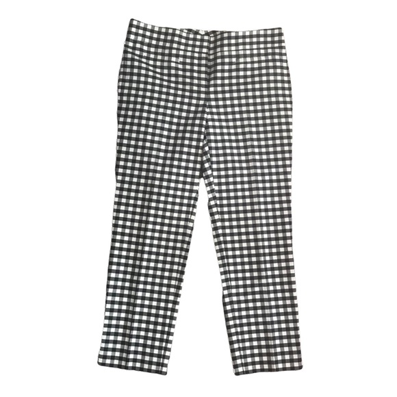 Ann Taylor Pants - Ann Taylor Navy Gingham Devin Pants